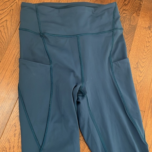 Iron blue lululemon leggings - Picture 2 of 3